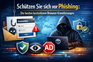 Schützen Sie sich vor Phishing: Die besten kostenlosen Browser-Erweiterungen