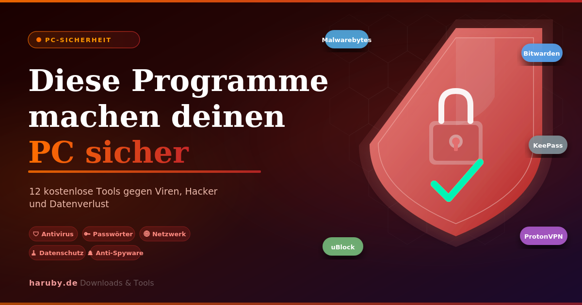 diese Programme schützen dein Computer