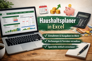 Exel Haushaltsplan Tabelle 2026