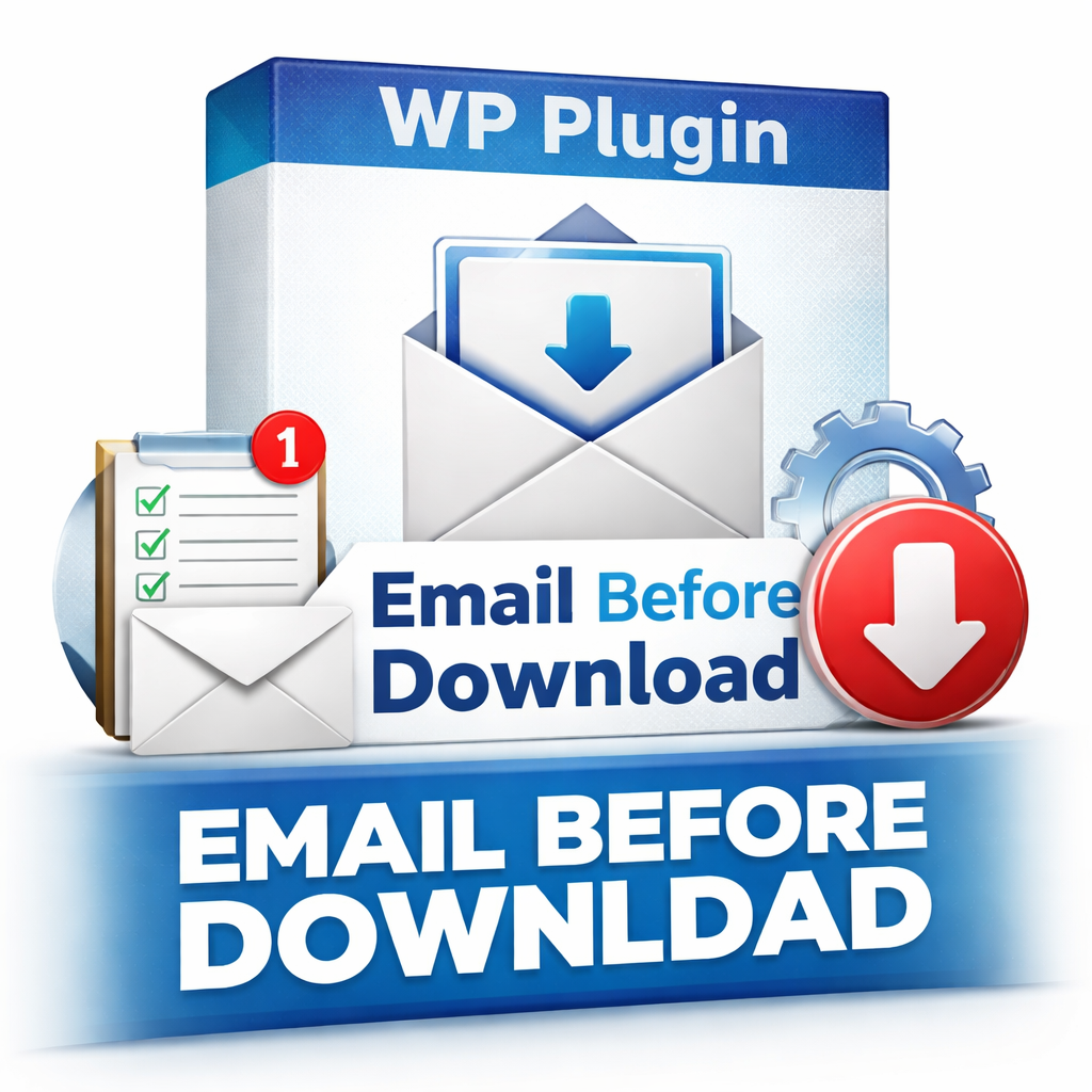 Email before Download