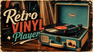 WP Plugin Retro Vinyl Player