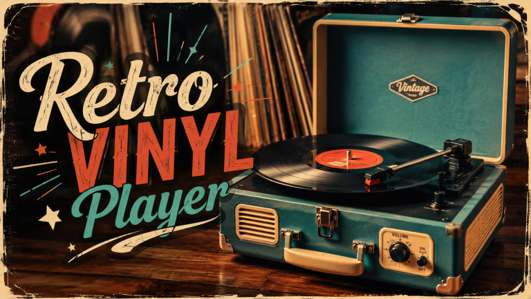 WP Plugin Retro Vinyl Player