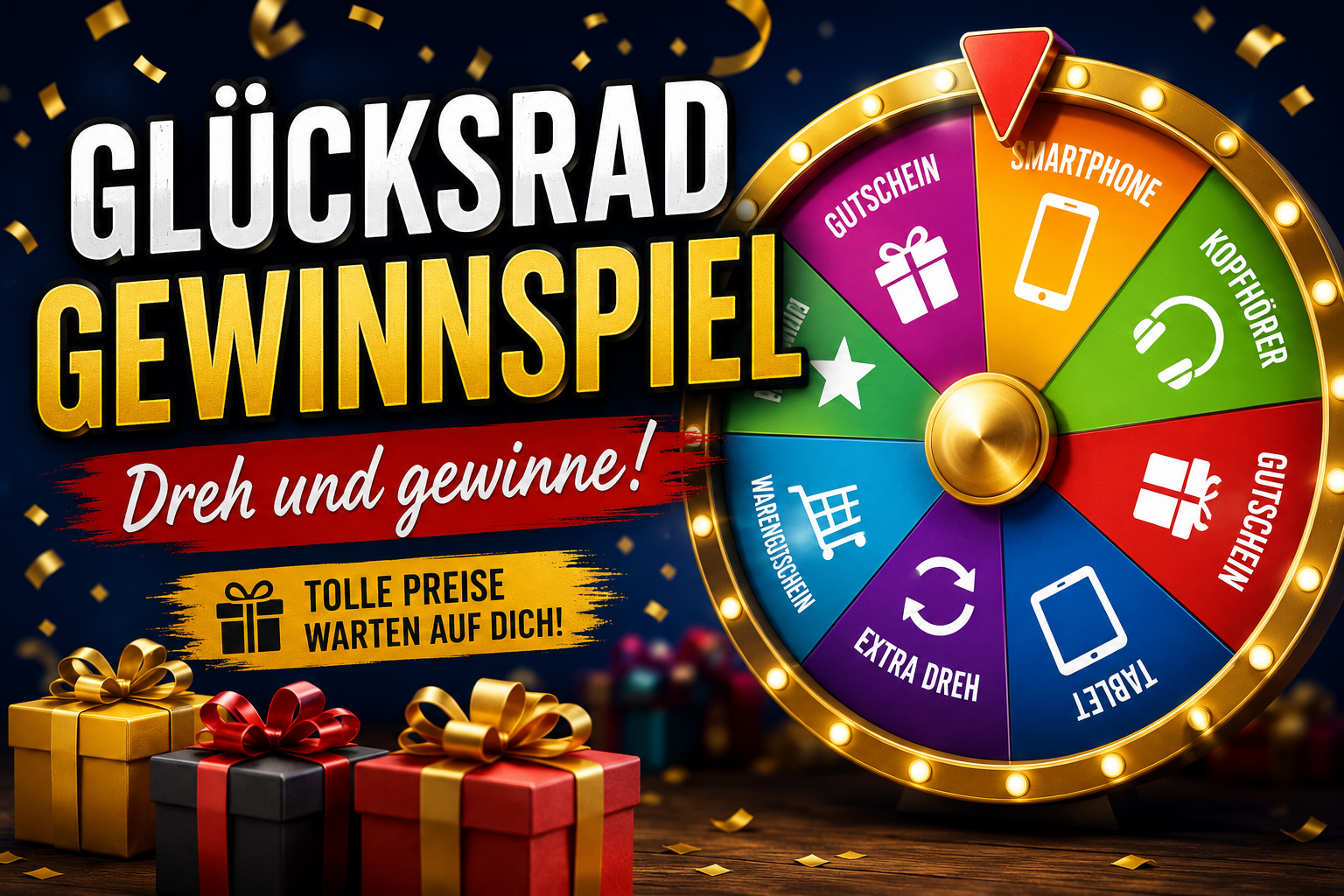 Wordpress Glücksrad Gewinnspiel Plugin